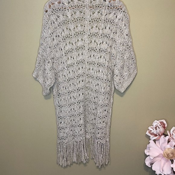 American Eagle knit long sweater size medium - Picture 3 of 11